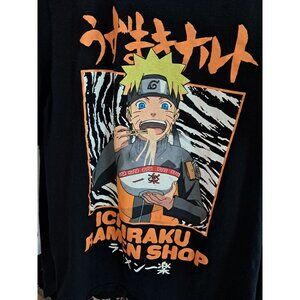 Naruto Shippuden Men's Anime Shirt Ichiraku Ramen Shop T-Shirt